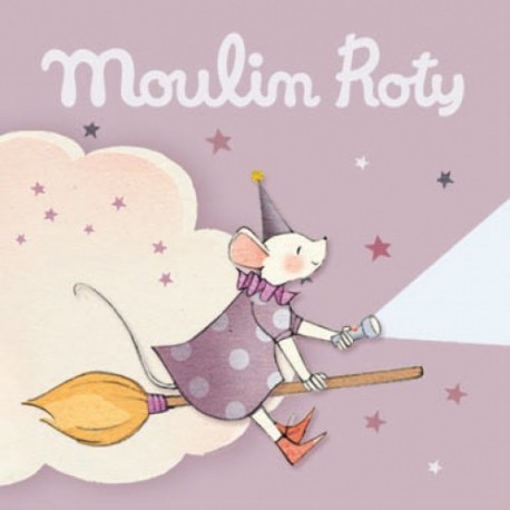 Moulin Roty - Boite rose de 3 disques pour lampe à histoires : Il était une fois