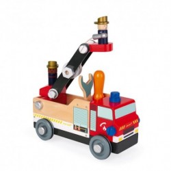 Janod - Camion pompiers Brico'Kids