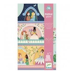 DJECO - Puzzles géants - La tour des princesses