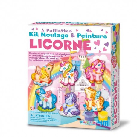 LICORNE avec des paillettes