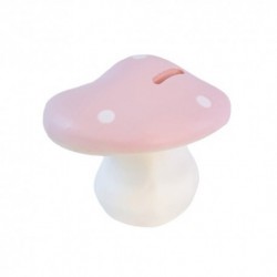 TIRELIRE CHAMPIGNON ROSE