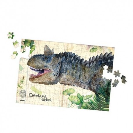 COFFRET 3 PUZZLES DINOSAURES + POSTERS - MUSÉUM NATIONAL